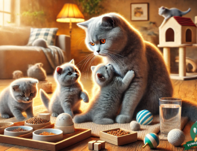 British Shorthair Yavru Bakımı Sağlıklı Yavru Yetiştirme Rehberi